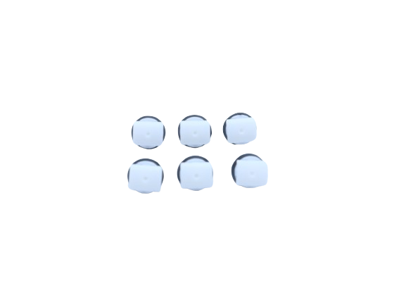 Original Clip "SET" Volkswagen Clip Abdeckung 8,1x17,3 6er Set