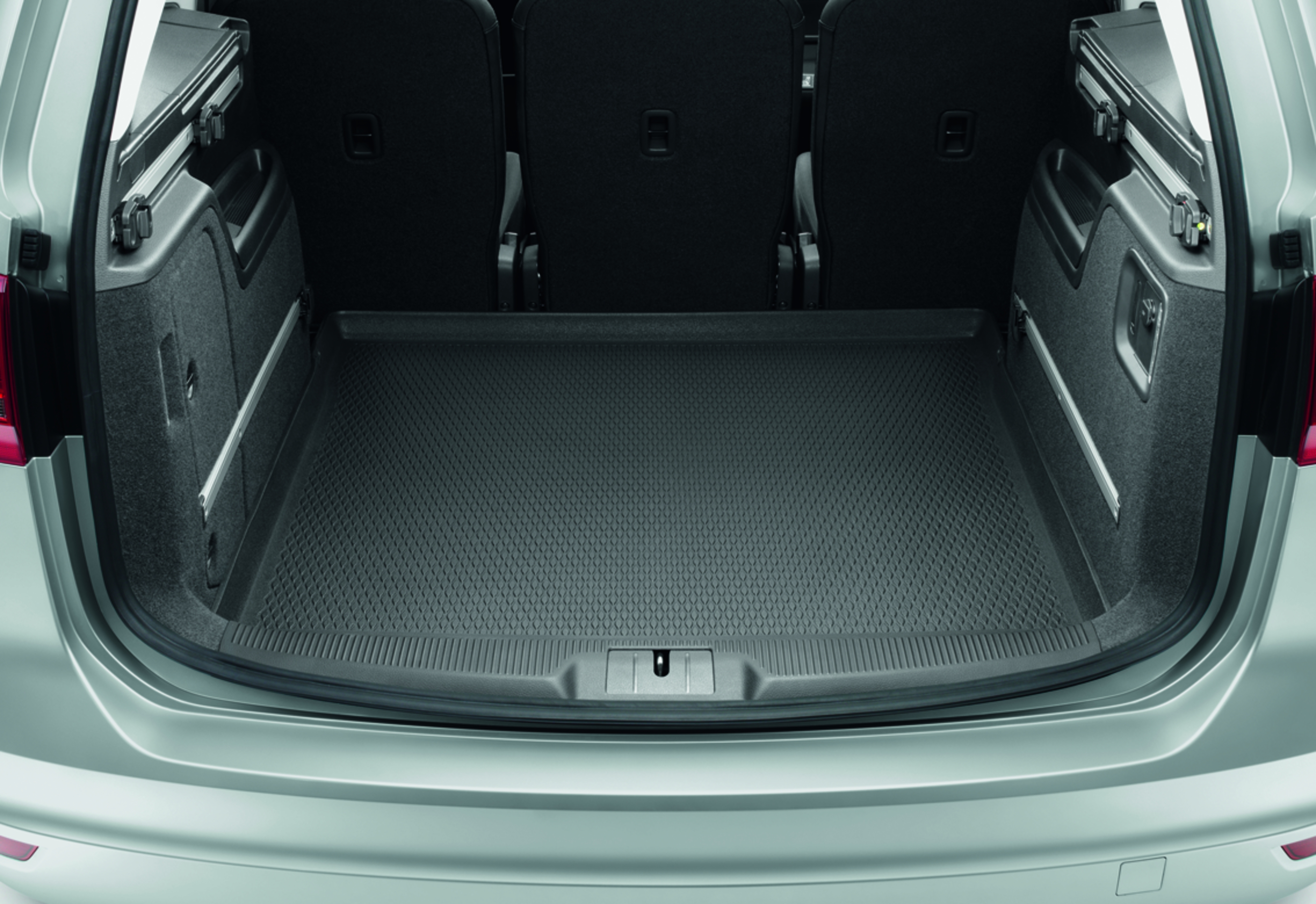 Original Volkswagen Sharan 5-Sitzer Gepäckraumeinlage Kofferraumeinlage