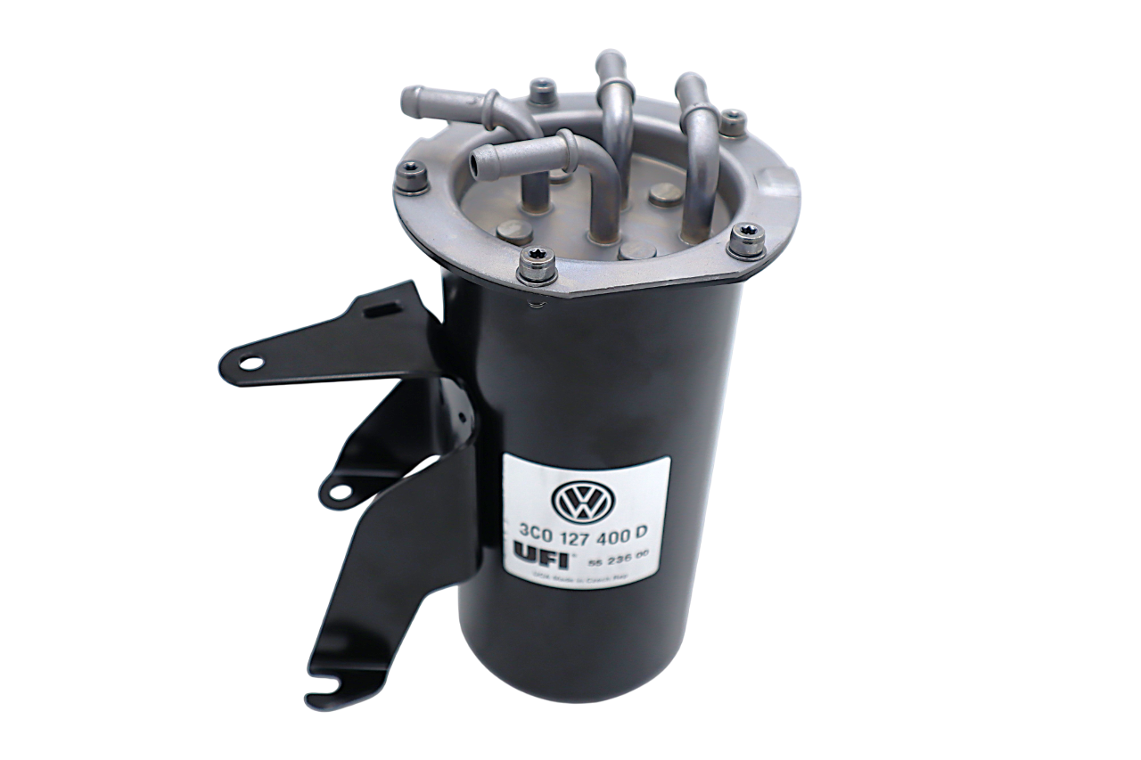 Original VW Caddy Passat Touran Audi A3 SEAT Leon Skoda Octavia Superb Kraftstofffilter mit Flansch