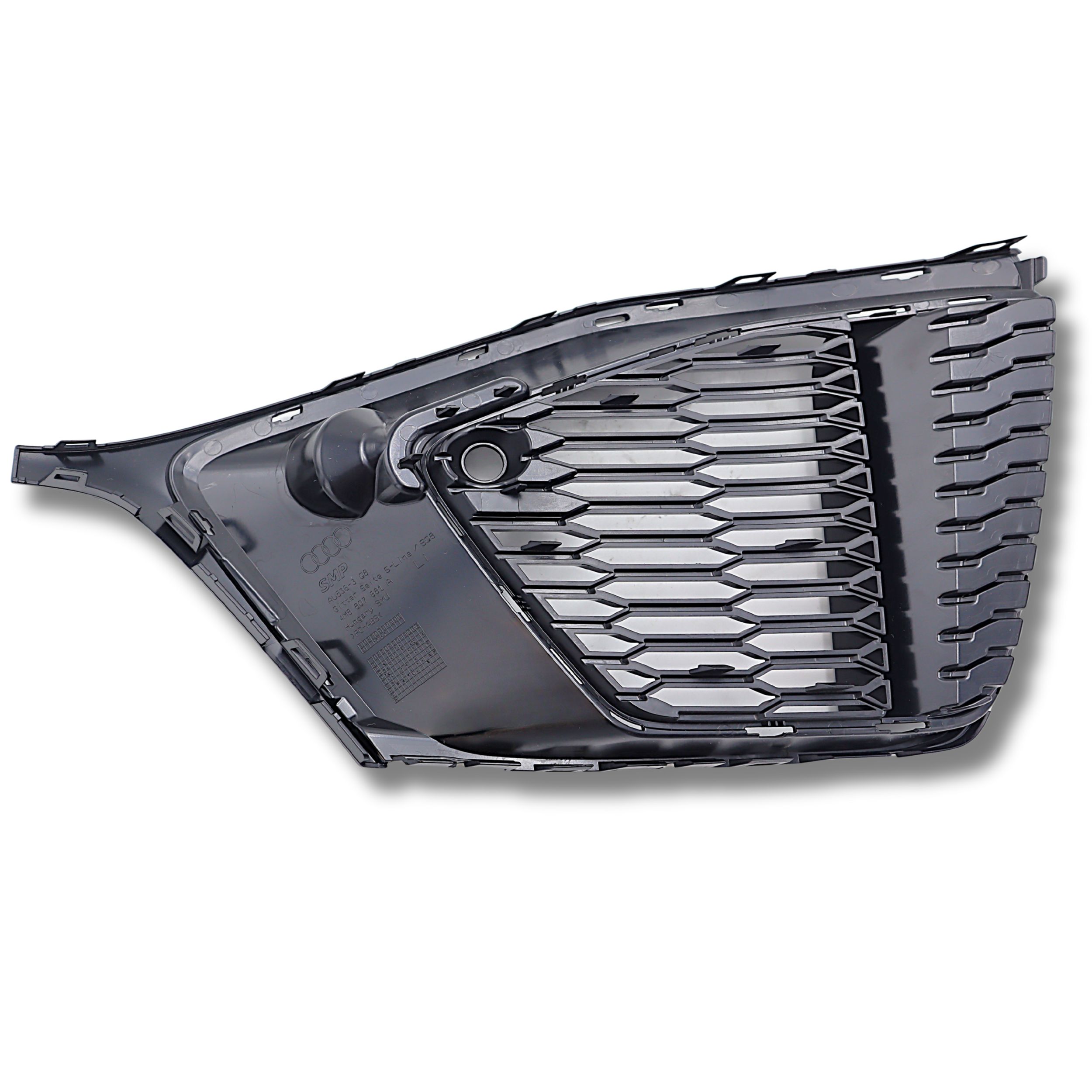 Original Audi Q8 Luftführungsgitter links dark chrom matt