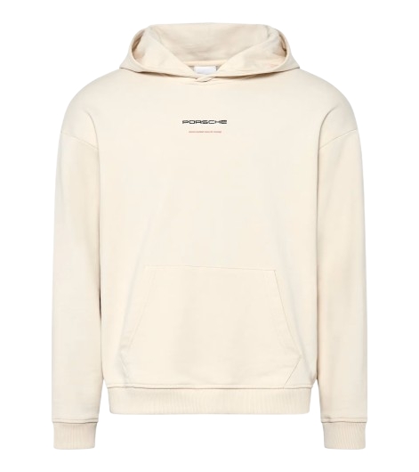 Original Porsche Retro Hoodie - Unisex, beige - WAP814-Konfig