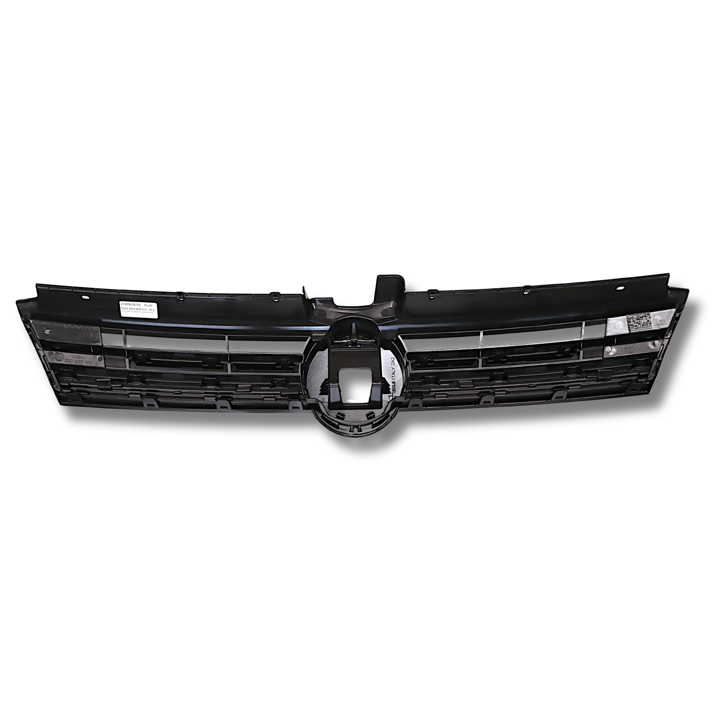 Original VW Kühlergrill, satinschwarz/chromglanz – 5G0853651CCZLL