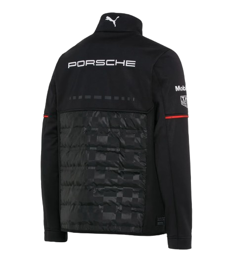Original Porsche Motorsport Replika Softshelljacke, Herren, schwarz - WAP430-Konfig