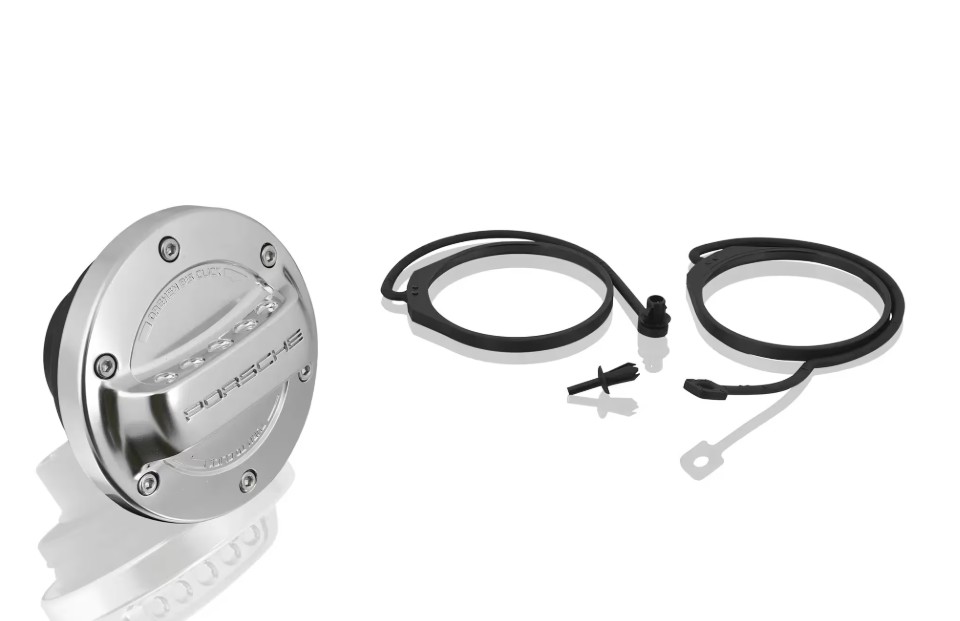 Original Porsche Tankdeckel Alu-Optik - 00004400191