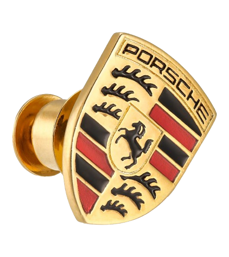 Original Porsche Button Wappen, mehrfarbig - WAP0504100RBTT