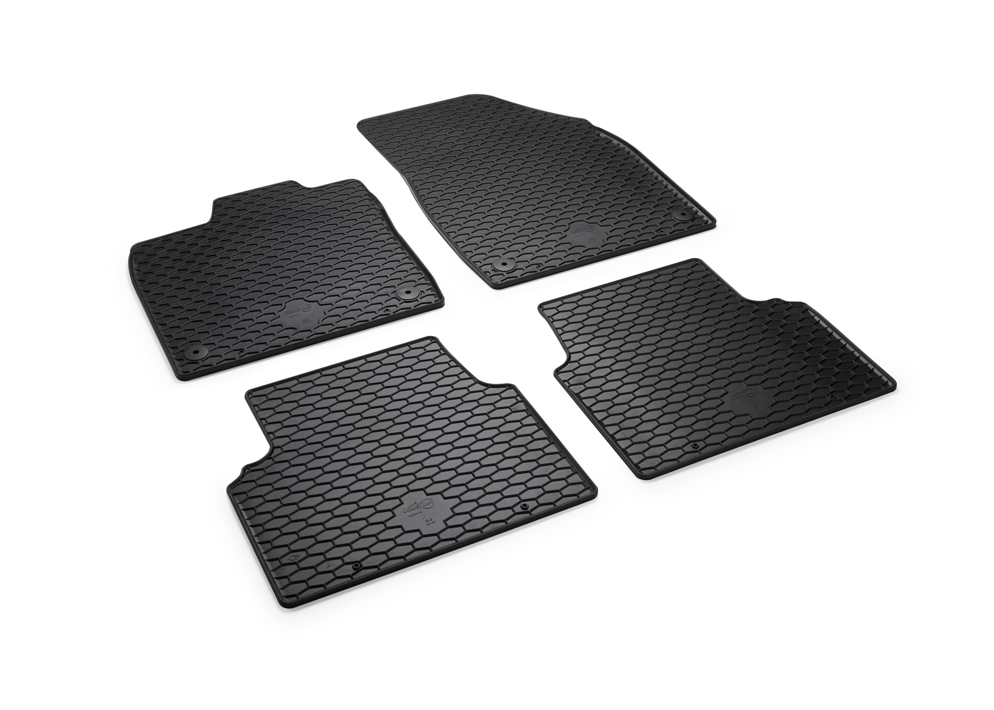 Original VW ID.3 "Plus" Gummifußmatten vorne und hinten