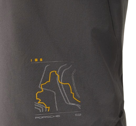 Original Porsche Fahrrad Hose - Bikeshorts, hellgrau - WAP71500M0T0BK