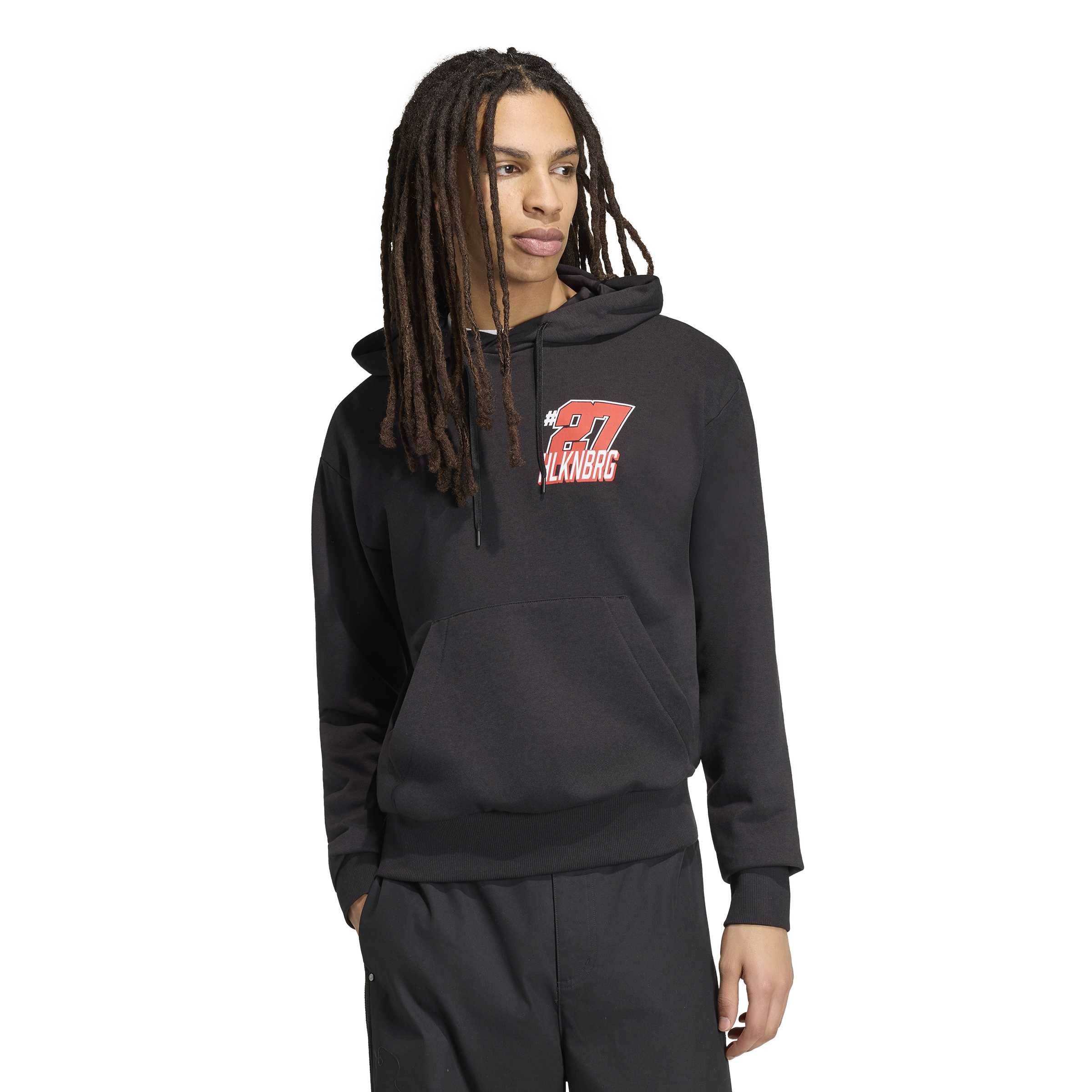 Original Audi Formel 1 Fan Hulkenberg Hoodie II, Herren, schwarz - 313260650-Konfig