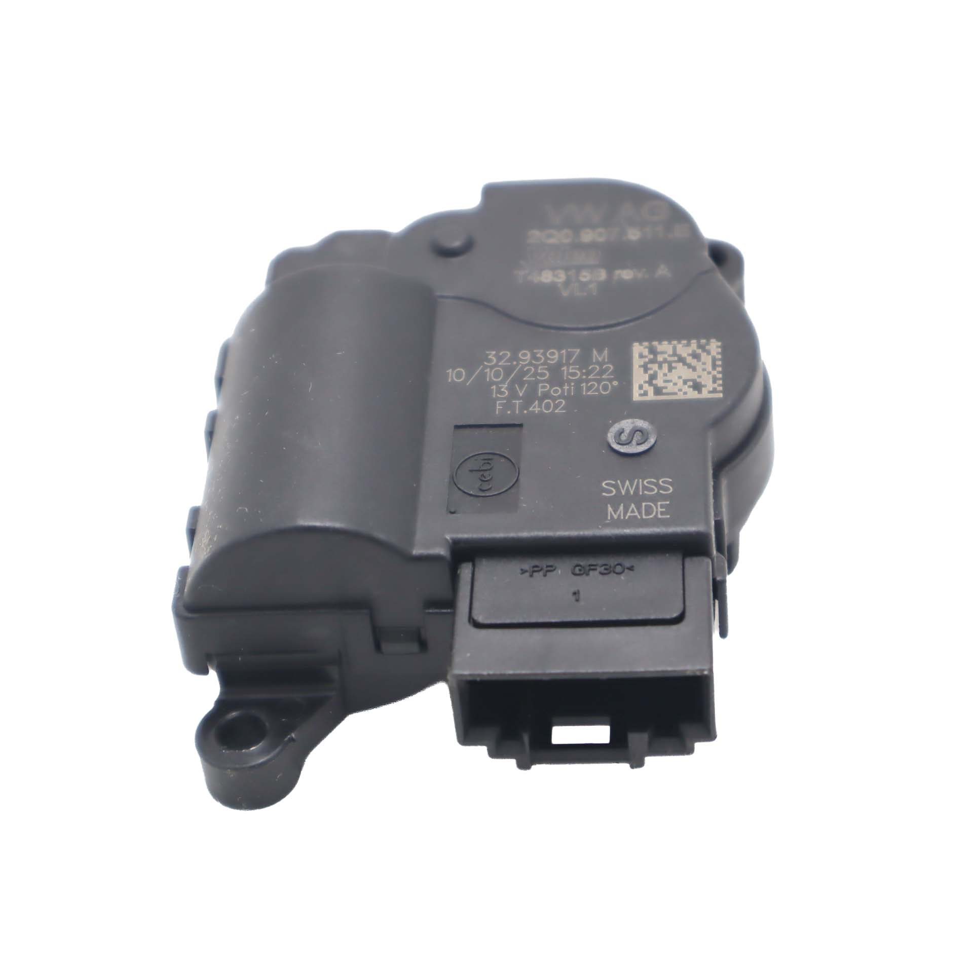 Stellmotor Temperaturklappe 2Q0907511E Original VW Audi Seat Skoda