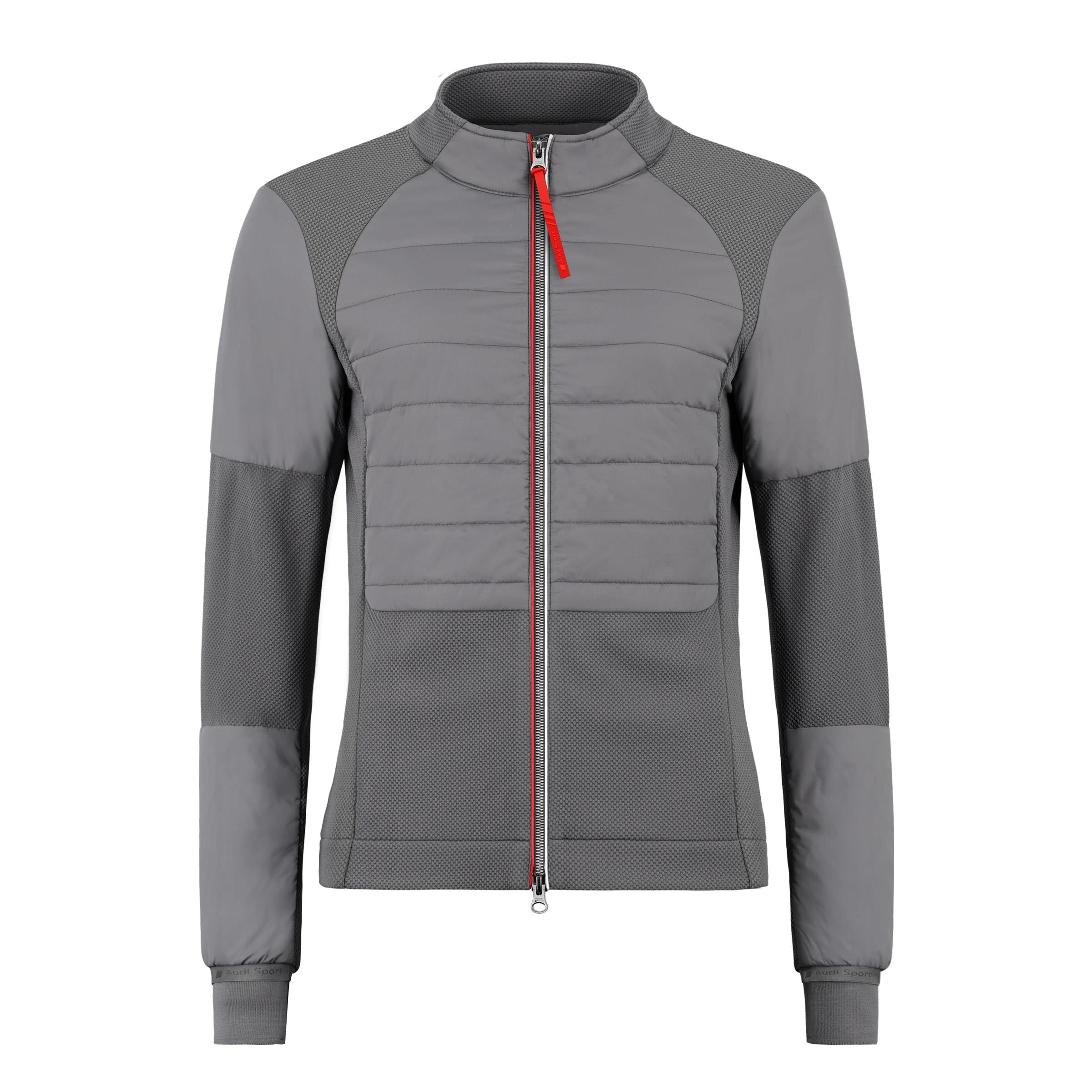 Original Audi Sport Hybridjacke, Damen, grau Übergangsjacke