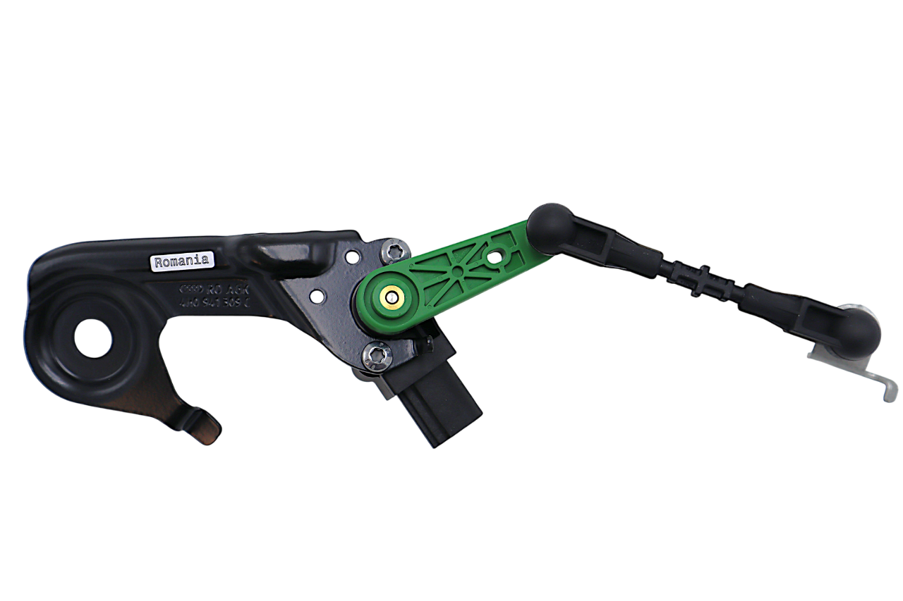 Original Audi A6 A7 Niveausensor mit Gestänge links hinten Leuchtweitenregelung Luftfederung