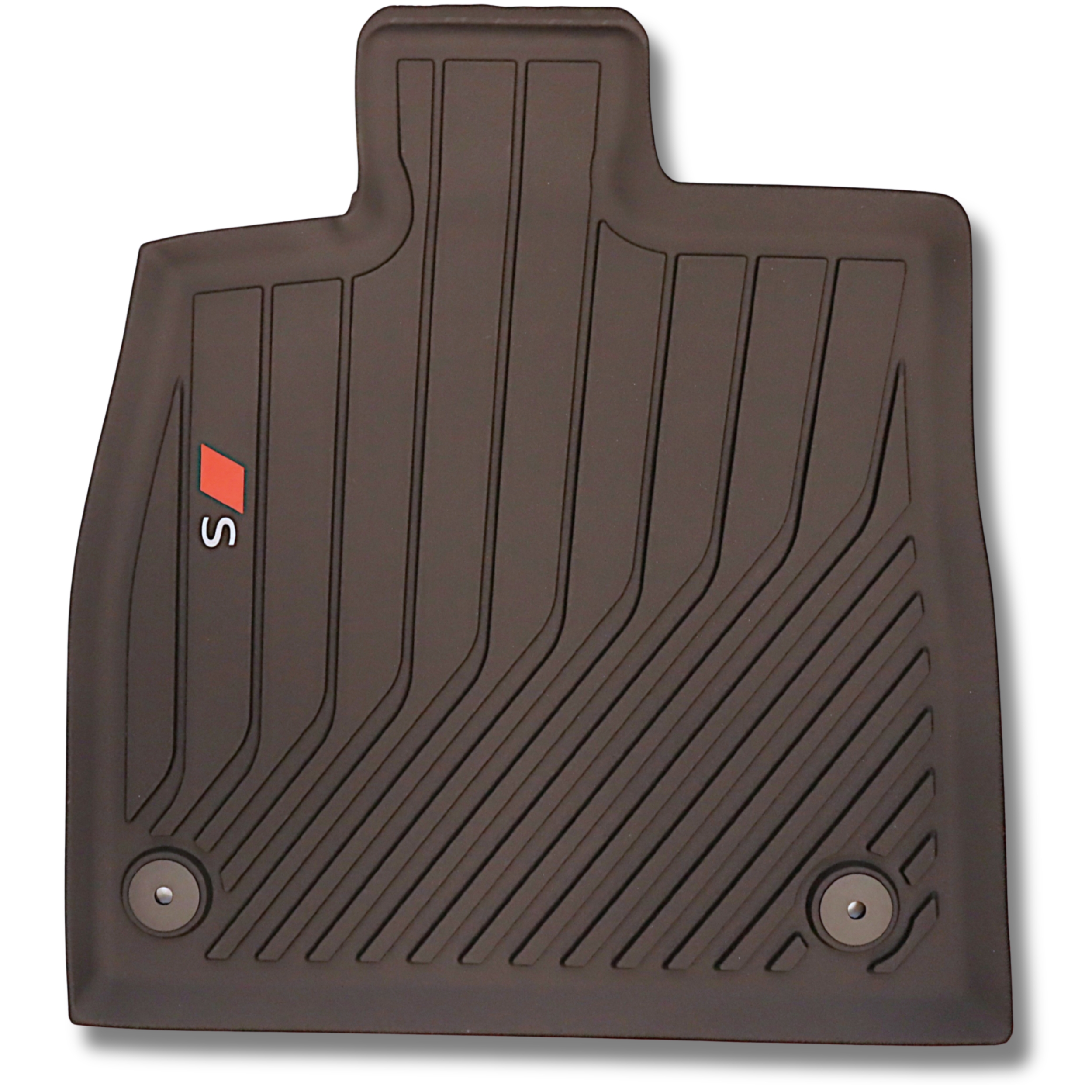 Original Audi Q5 Satz Allwetterfußmatten Gummimatten vorne mit Befestigungspunkte - 8MB061221A