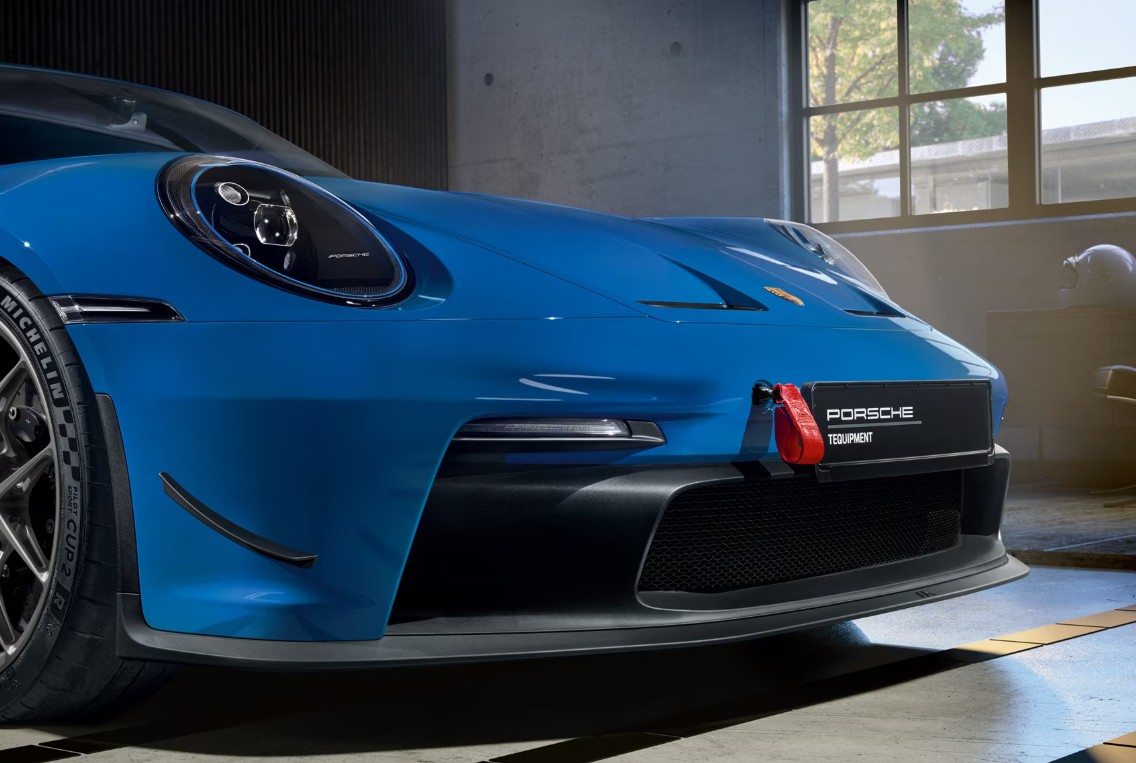 Original Porsche Abschleppvorrichtung ROT / FRONT (992-1 GT3)_99204485640