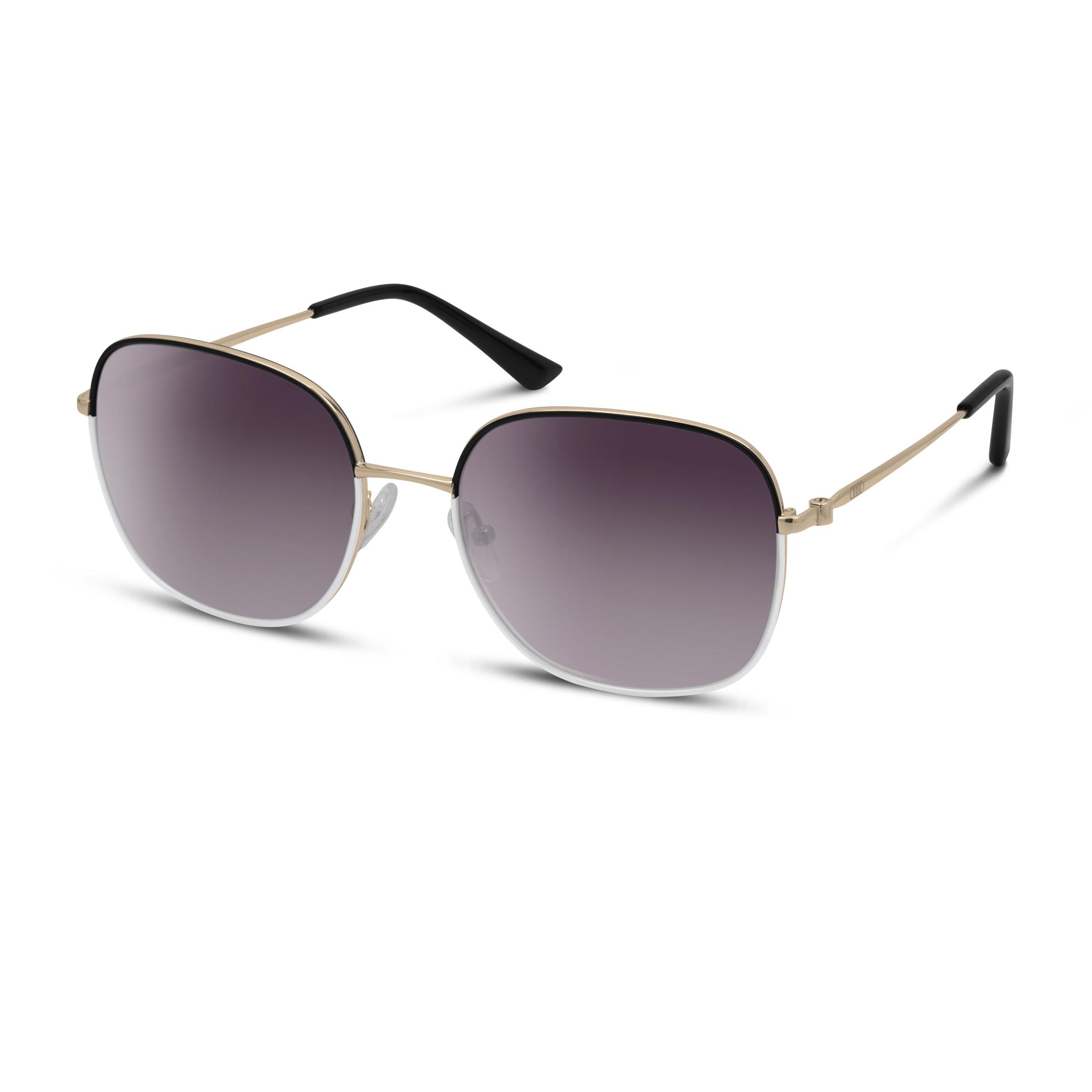 Original Audi Sonnenbrille, Damen, gold schwarz weiß Sunglasses