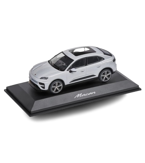 Original Porsche Macan Turbo Modellauto 1:43, silber - WAP0200700RMAT