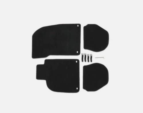 Original Porsche Fußmattensatz 964/993 schwarz - 000043152125FV
