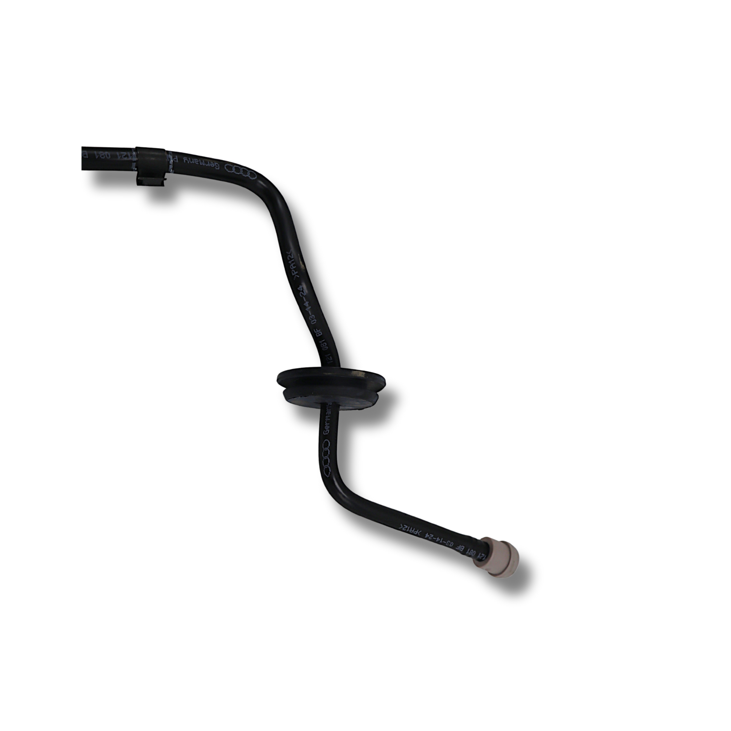 Original Audi A6 A7 Entlüftungsrohr Kühlmittelrohr Kühlerschlauch vorne mitte - 4G0121081BF