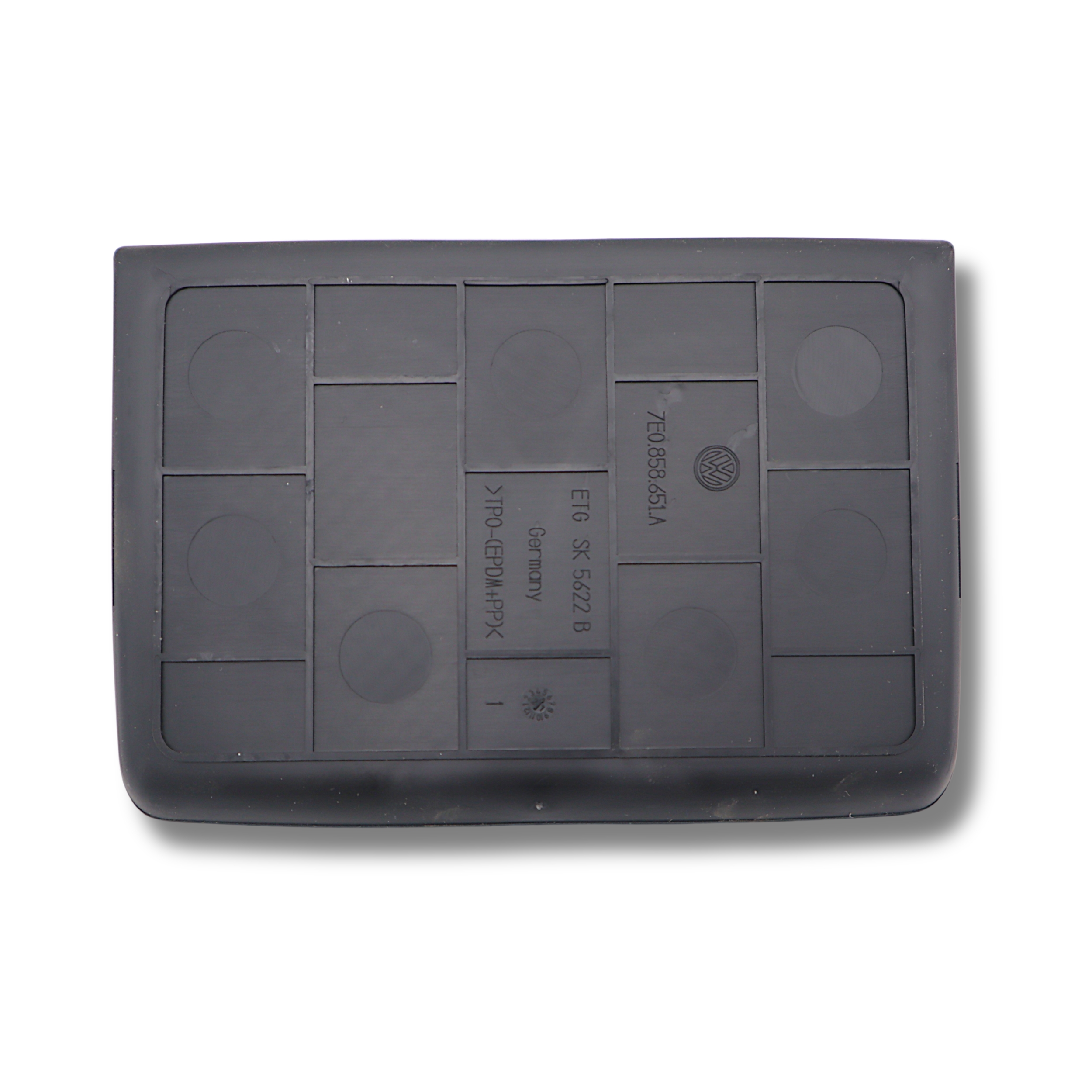 Original VW Campmobil Transporter 1 Satz Einlagen satinschwarz Armaturentafel vorne oben