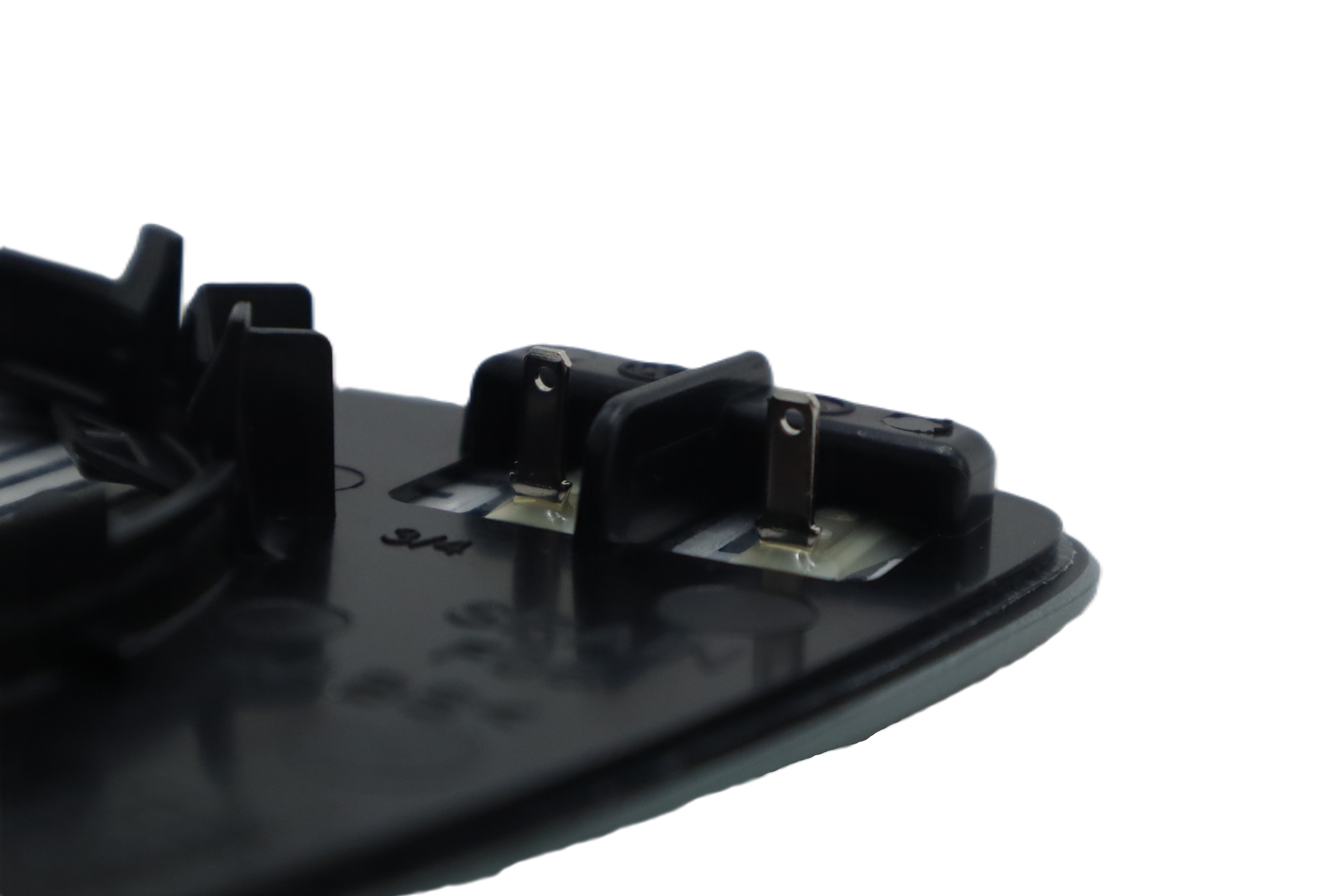 Original VW Golf Sportsvan Touran Spiegelglas rechts mit Trägerplatte