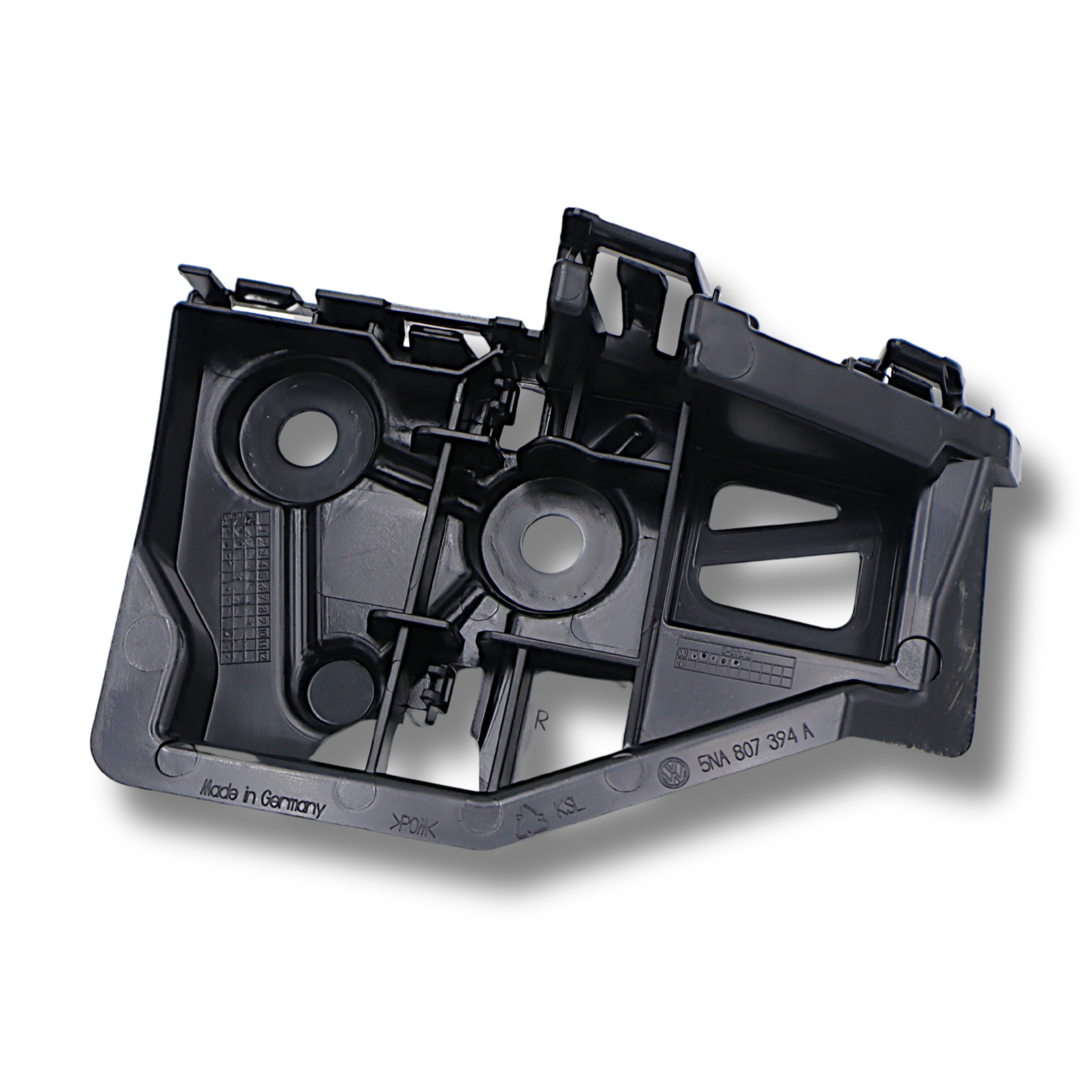 Original Volkswagen Führungsprofil rechts hinten Stoßfänger 5NA807394A