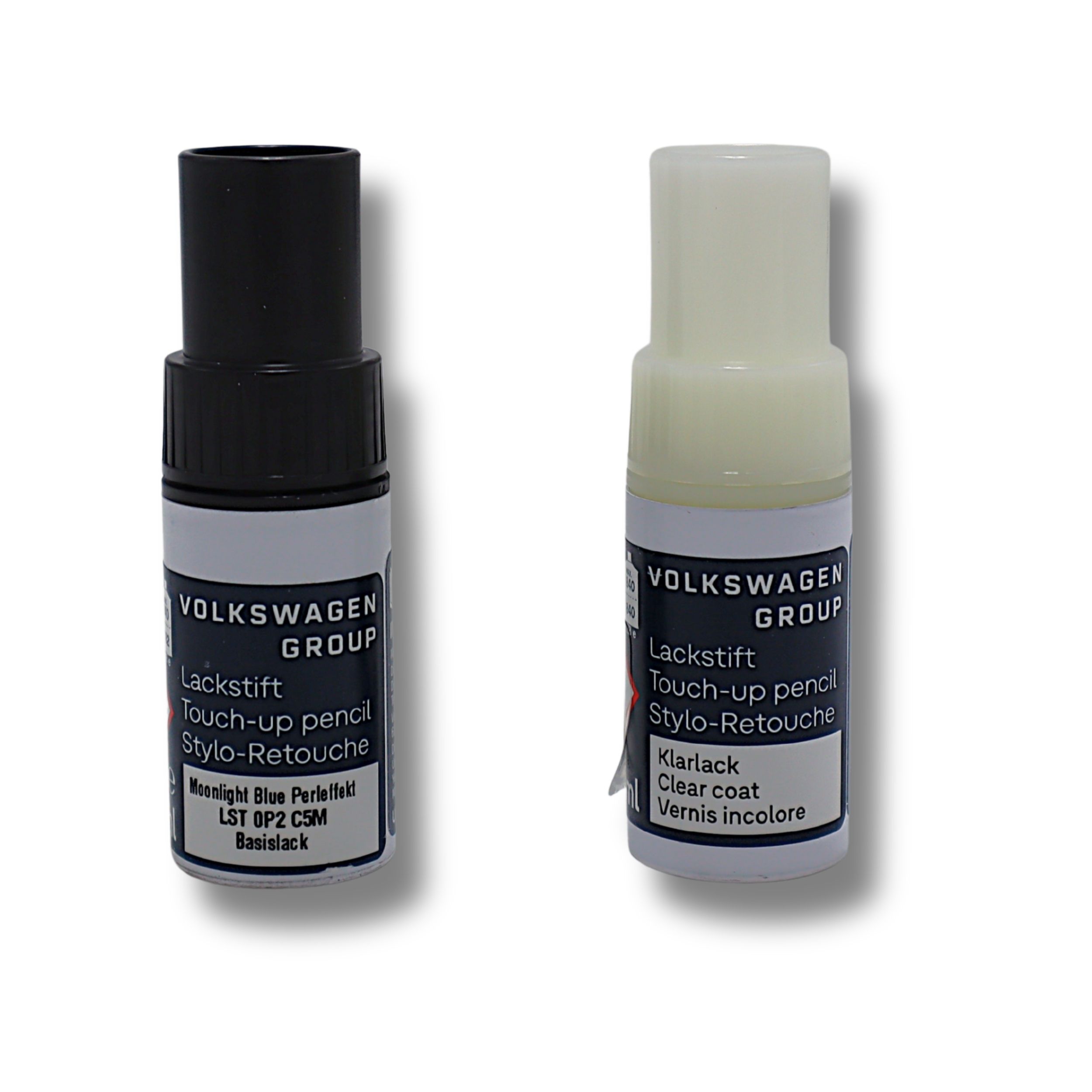 Original Audi VW SEAT Skoda Lackstiftset LC5M moonlightblue-perleffekt  - LST0P2C5M