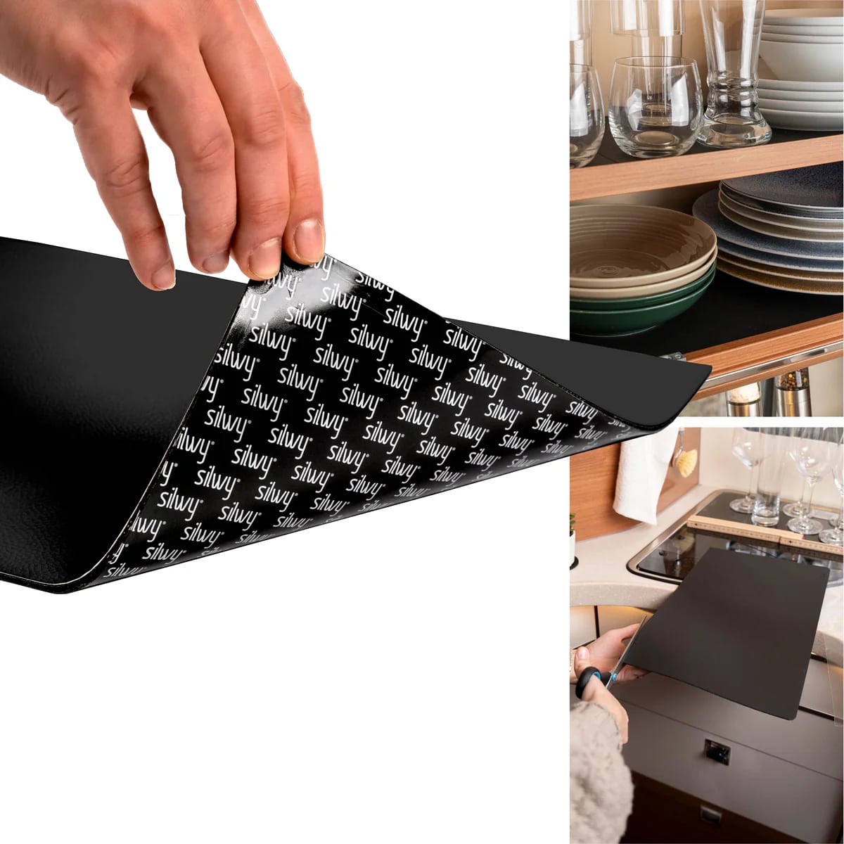 Silwy Metall-Nano-Gel-Matte BLACK