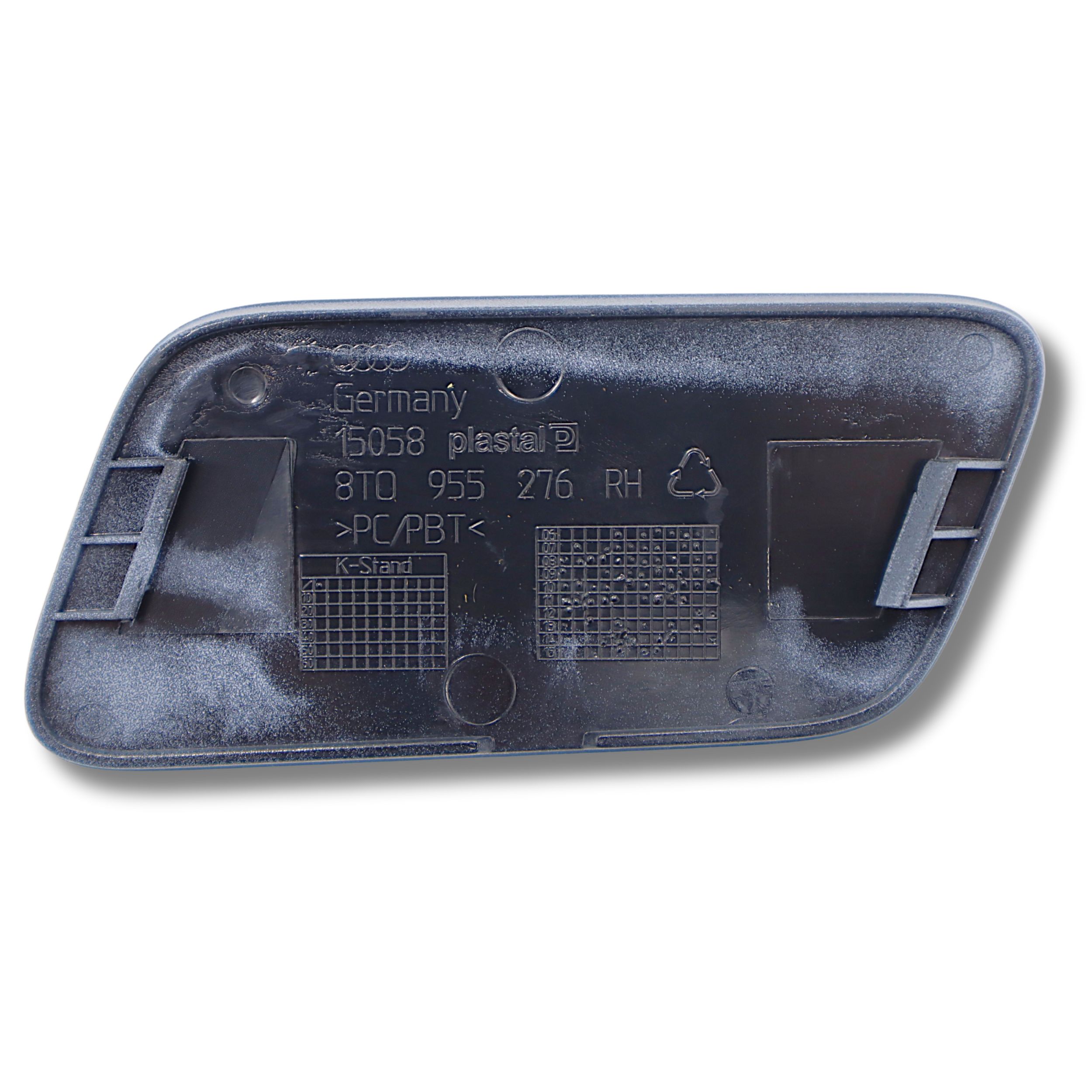 Original Audi A5 Coupe/Sportback A5 Cabrio Abdeckkappe Scheinwerferwaschanlage Stossfänger vorne links grundiert