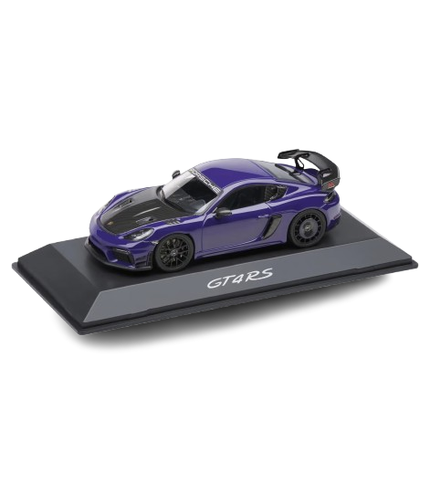 Original Porsche 718 Cayman GT4 RS mit Manthey Kit Ltd., purpuritmetallisch - WAP0206030TCAY