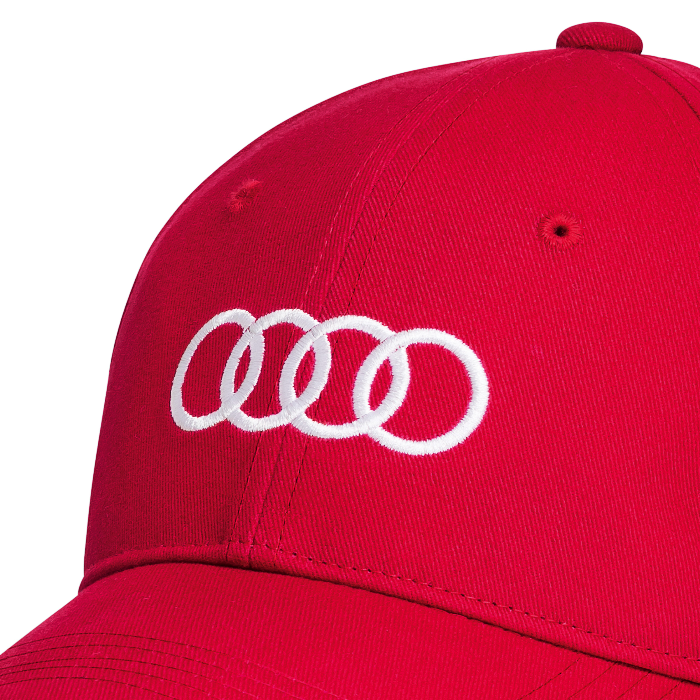 Original Audi Cap Baseballkappe Baseballcap Basecap Mütze rot 