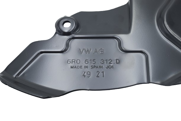 Original VW SEAT Skoda Deckblech Bremse Vorderachse rechts Ankerblech