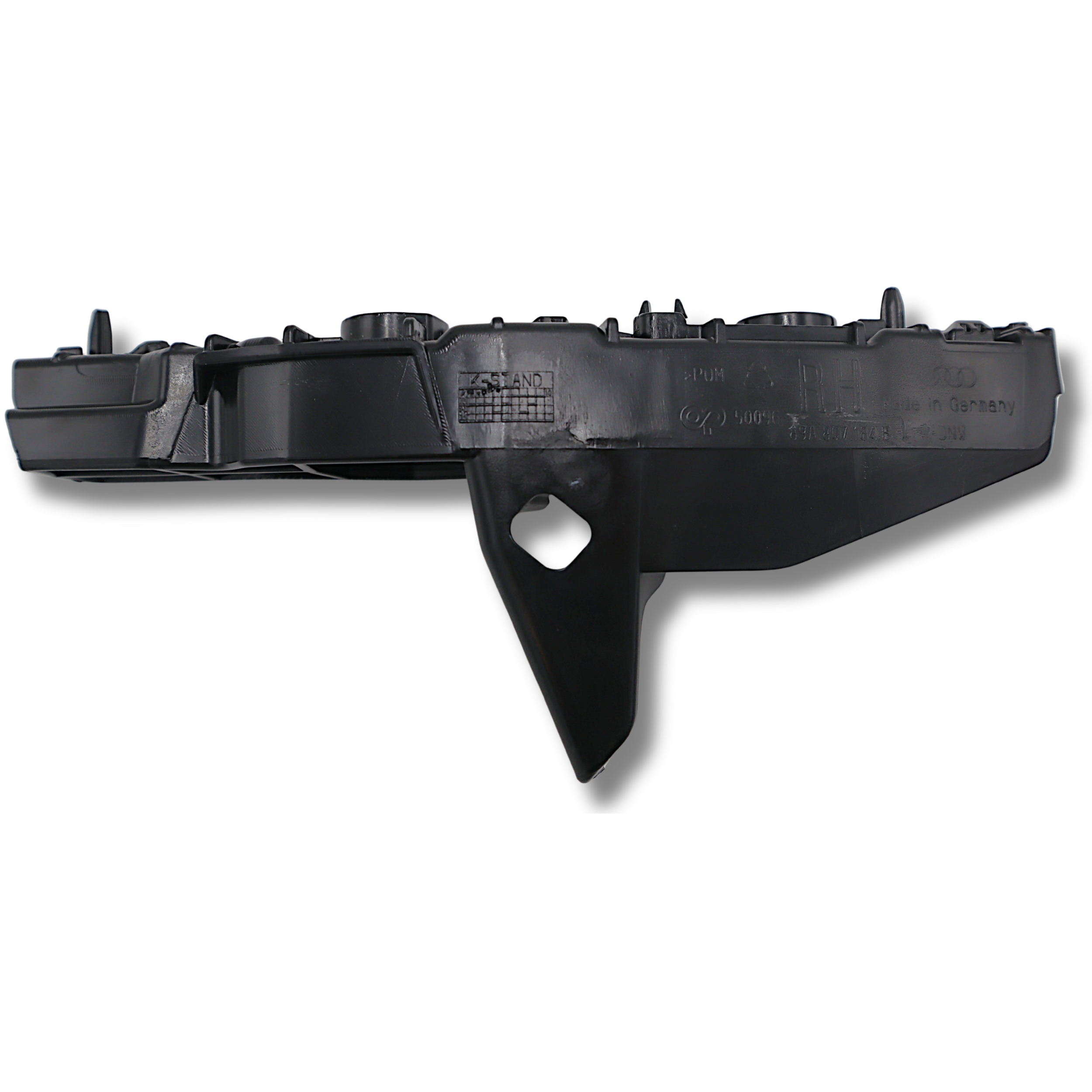 Original Audi Q4 e-tron Führungsteil vorne rechts für Stossfängerträger