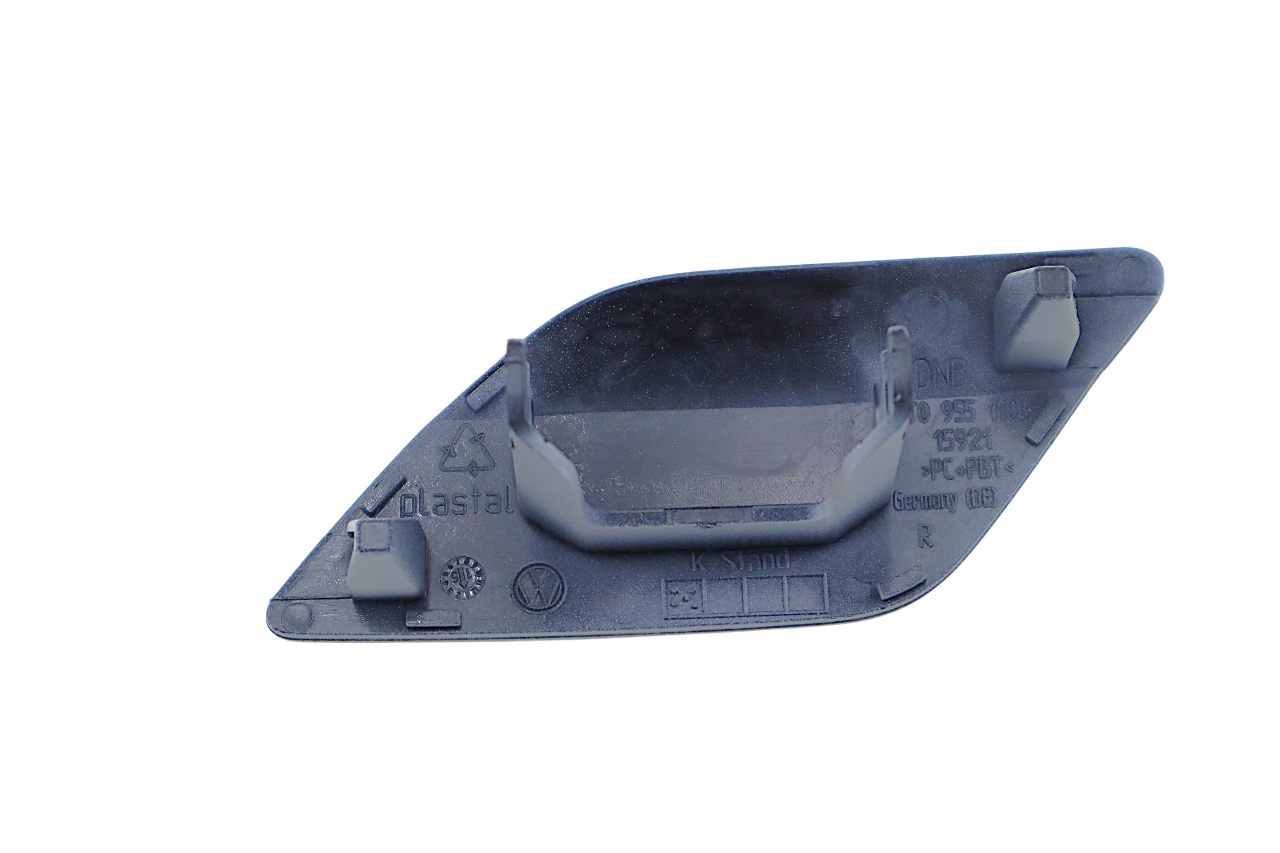 Original VW Touran Caddy Abdeckkappe Scheinwerferwaschanlage Kappe Stossfänger vorne rechts grundiert
