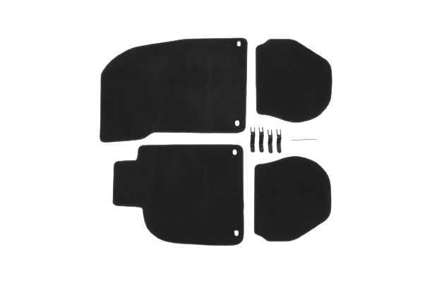 Porsche Fußmattensatz 964/993 schwarz