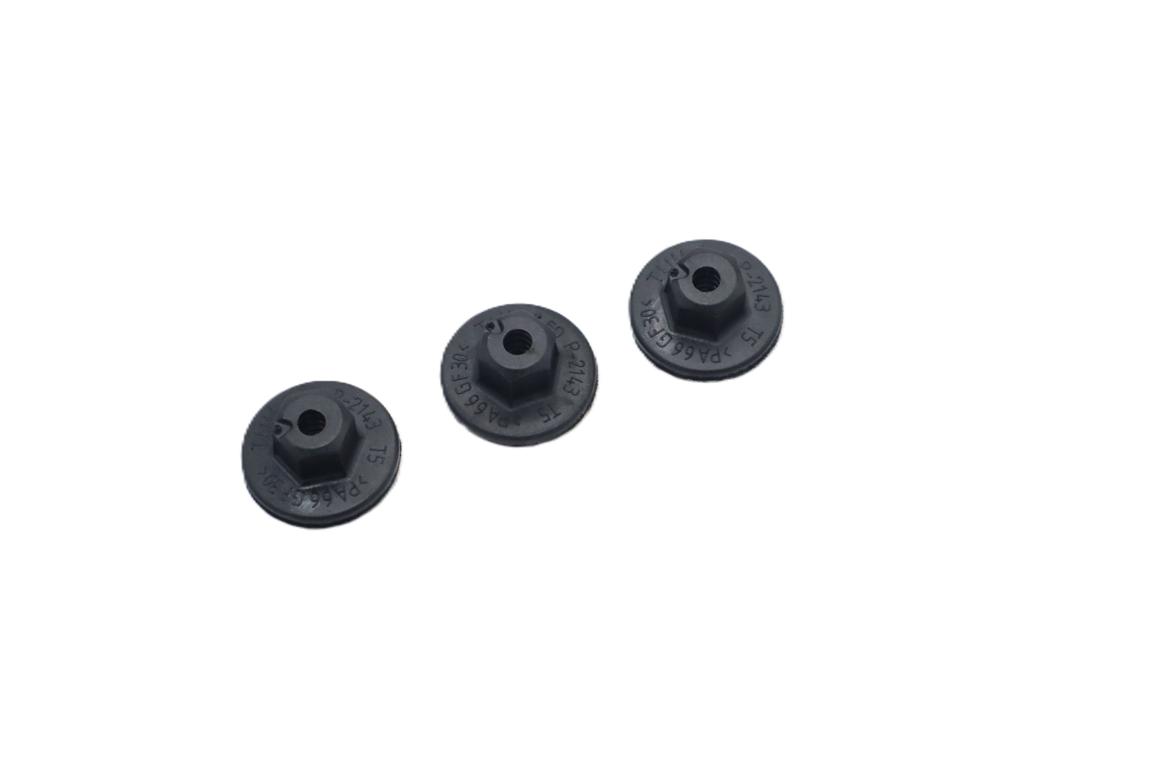 Original Muttern "SET" Audi VW SEAT Skoda Kunststoffbundmutter T5 3er Set
