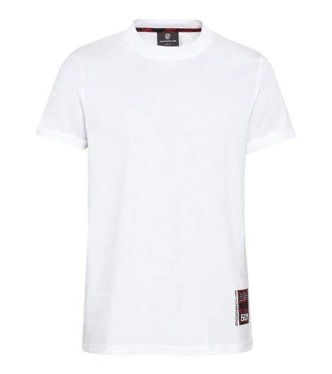 Original Porsche Turbo T-Shirt, Unisex, weiß - WAP356-Konfig