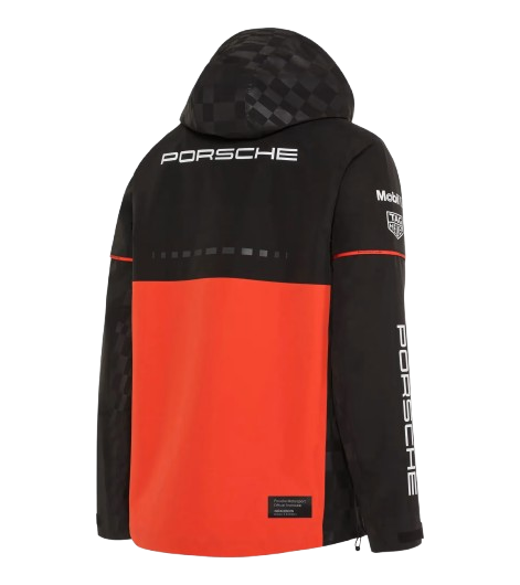 Original Porsche Motorsport Replika Regenjacke, Unisex, schwarz - WAP438-Konfig