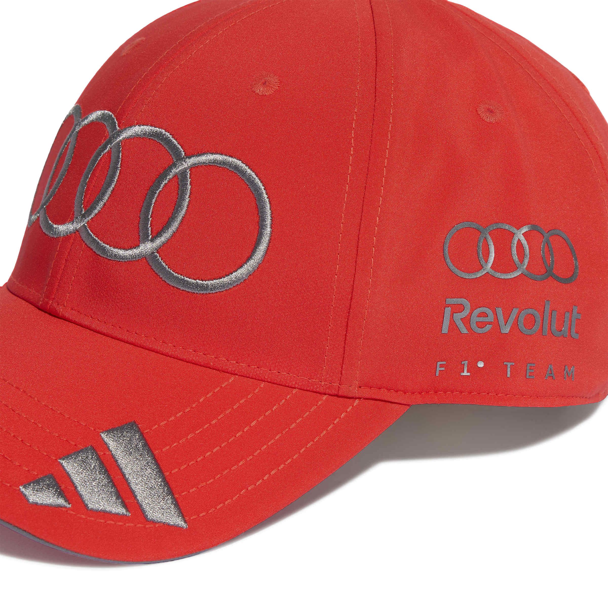 Original Audi Formel 1 Fan Cap Bortoleto rot, 313260170-Konfig