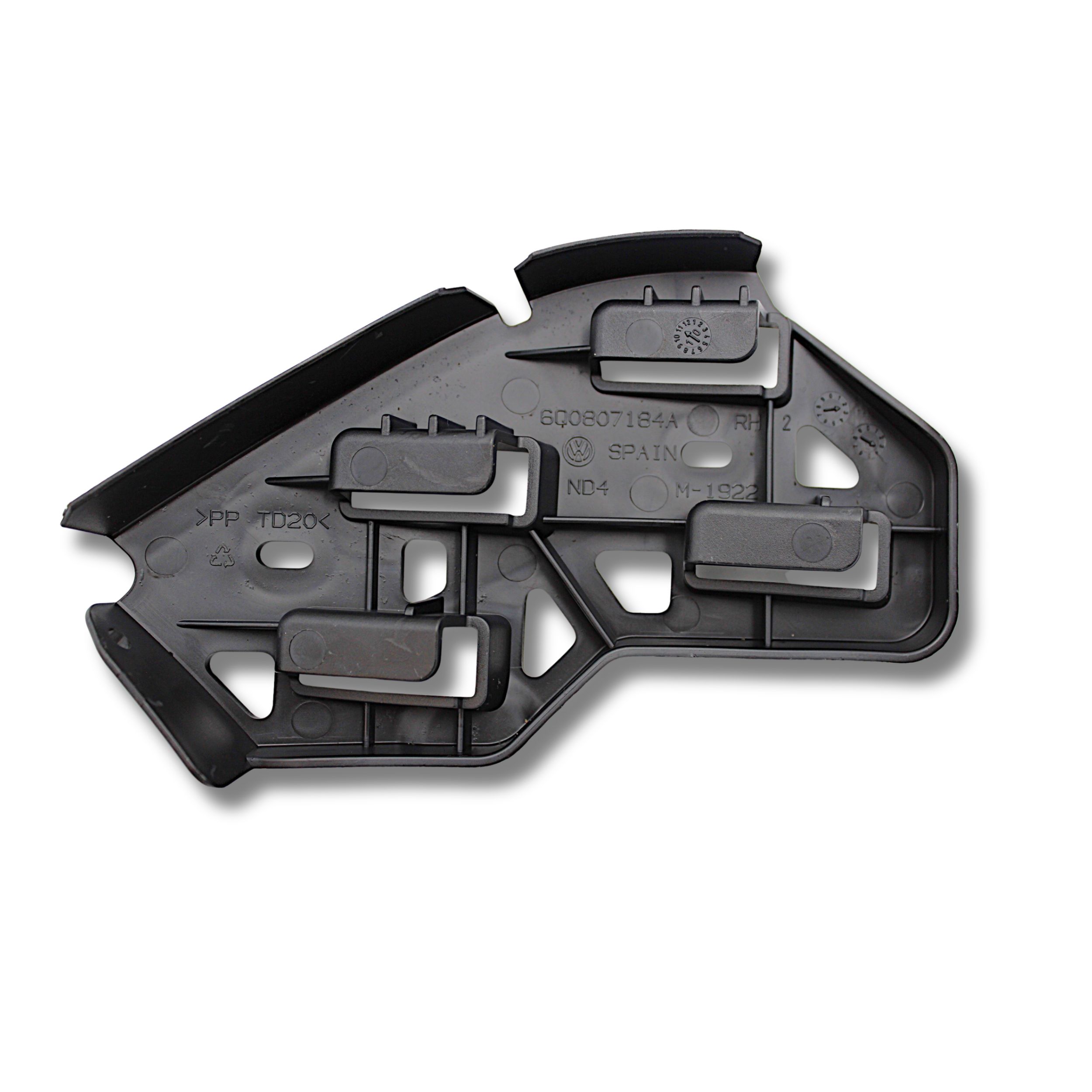 Original Volkswagen Polo Führungsprofil rechts vorn Stoßfänger