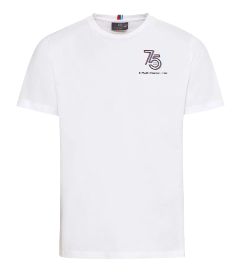 Original Porsche T-shirt 75Y, weiß - WAP1300-Konfig
