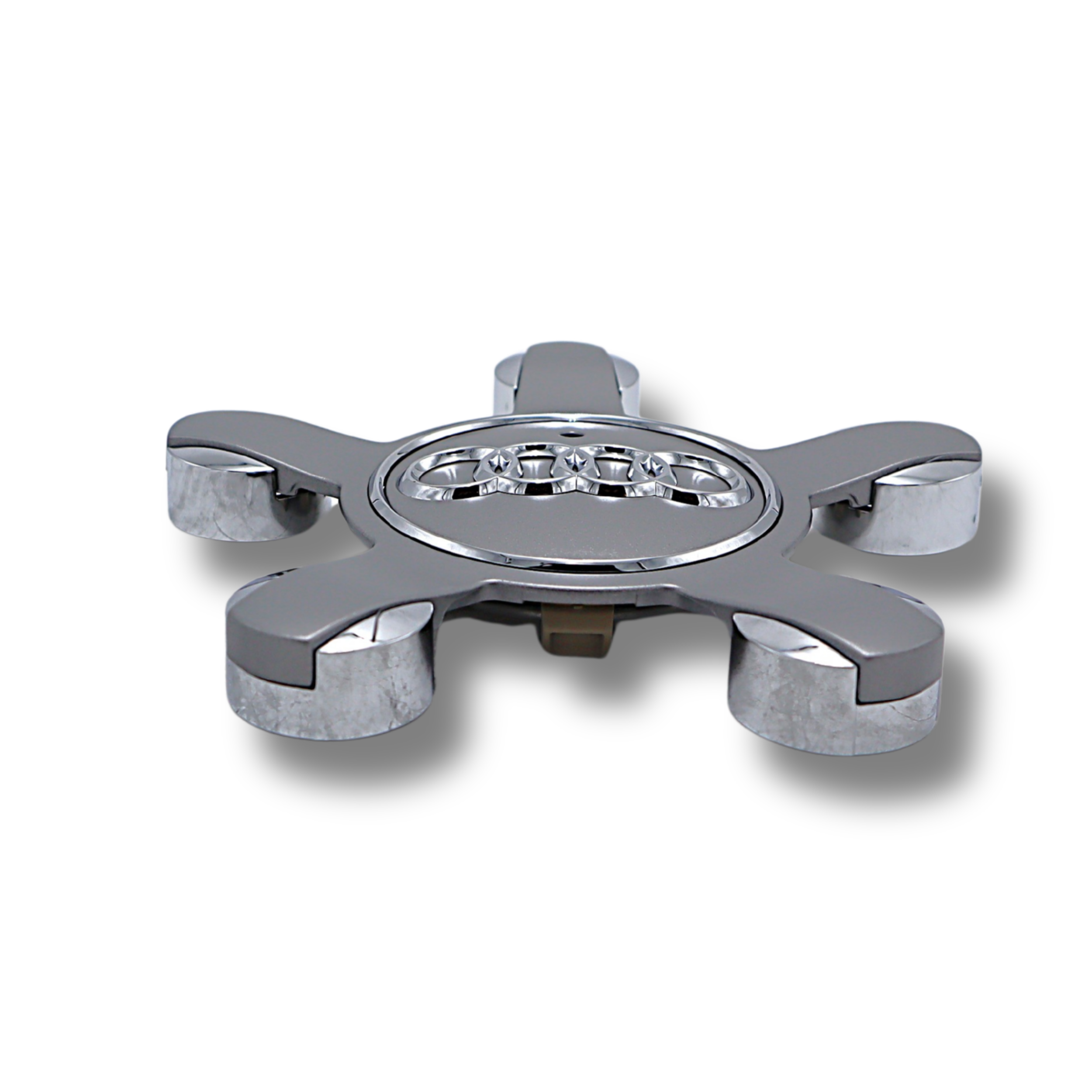 Original Audi A3 A4 Q3 Q5 silber Felgensterne Radzierkappe Felgendeckel Nabendeckel  8R0601165