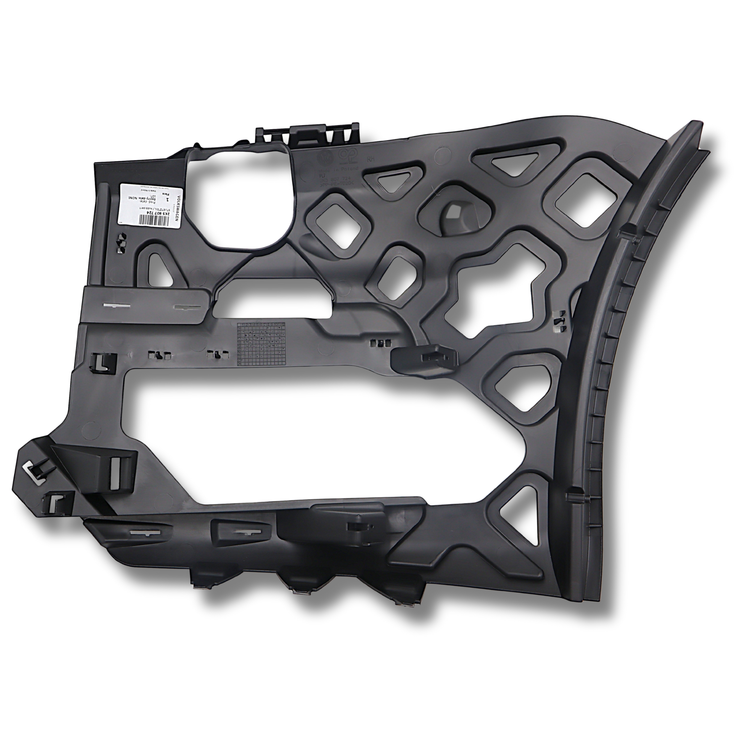 Original VW Caddy Stützteil vorn rechts für Stossfänger Stoßfängerhalter