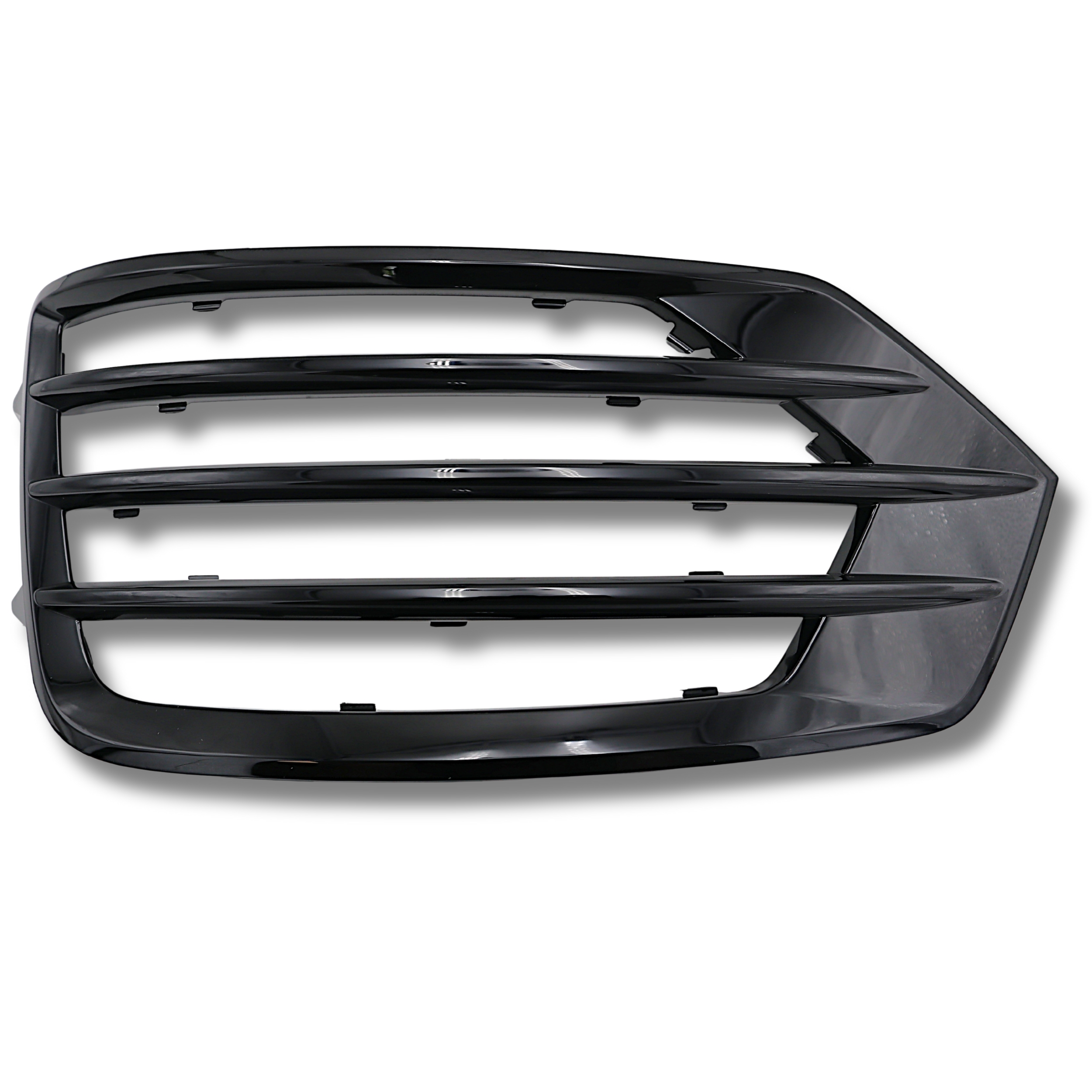 Original Audi Q3 Luftführungsgitter links schwarz-glänzend