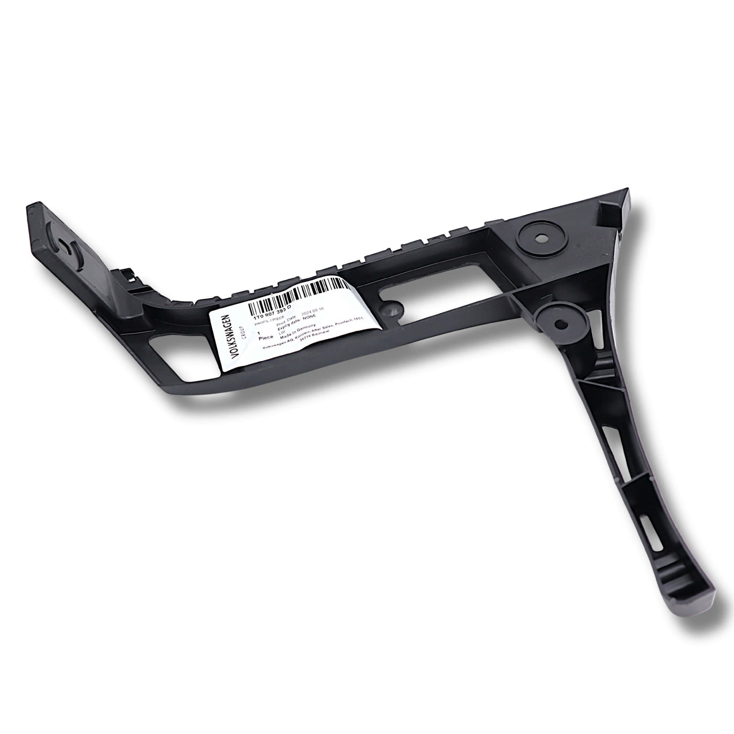 Original Volkswagen Touran Führungsprofil links hinten Stoßfänger