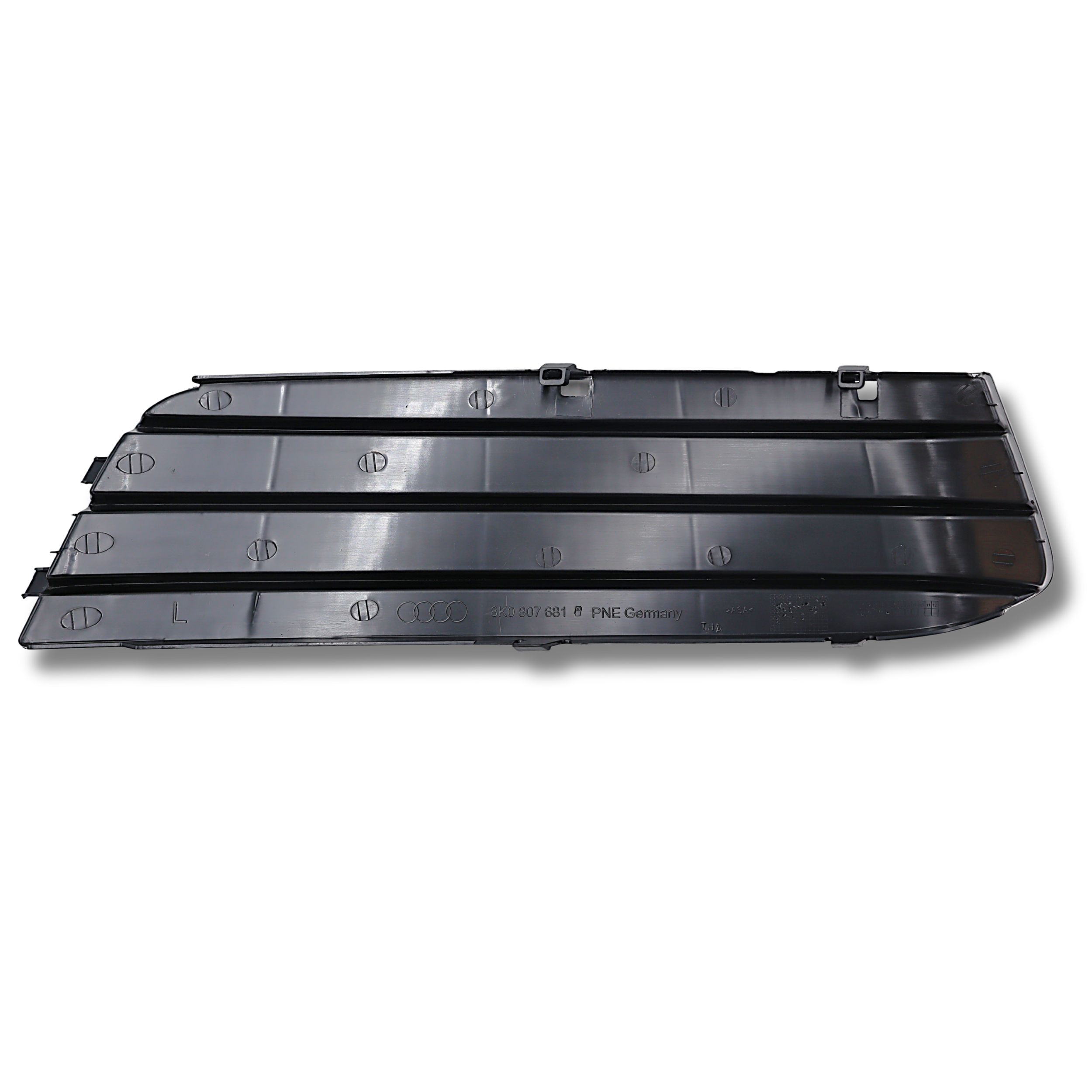 Original Audi A4 Luftführungsgitter links satinschwarz