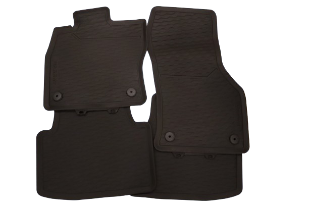 Original VW Passat Gummifußmatten Set Allwettermatten vorne und hinten