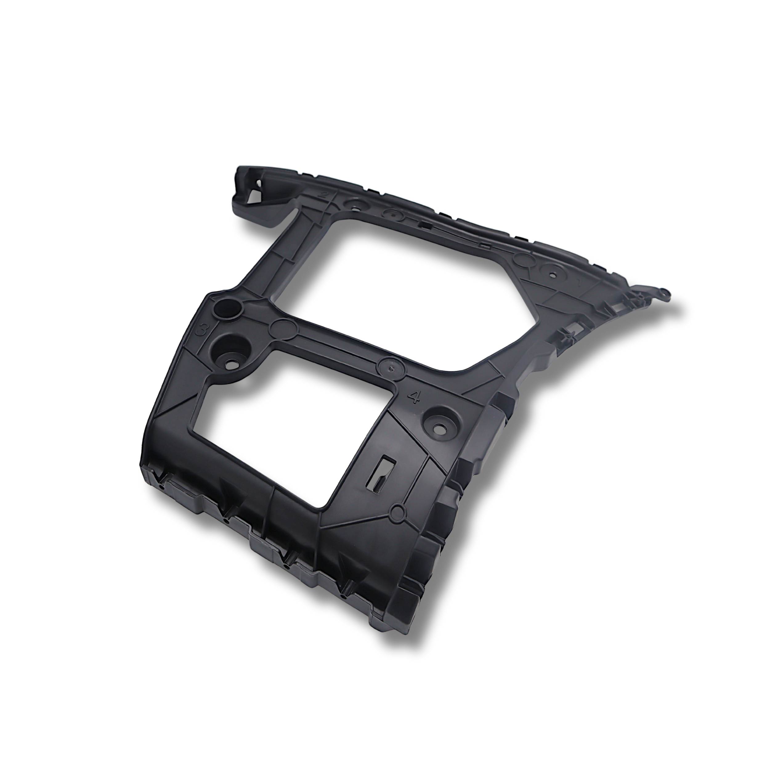 Original Audi Q7 Führungsteil hinten rechts für Stossfängerträger