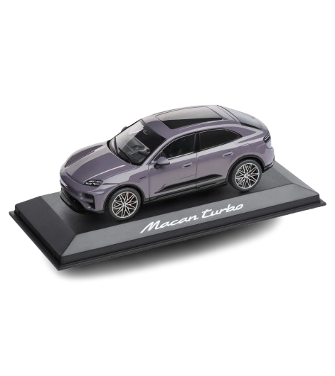 Original Porsche Macan Turbo Modellauto 1:43, lila - WAP0200710RMAT