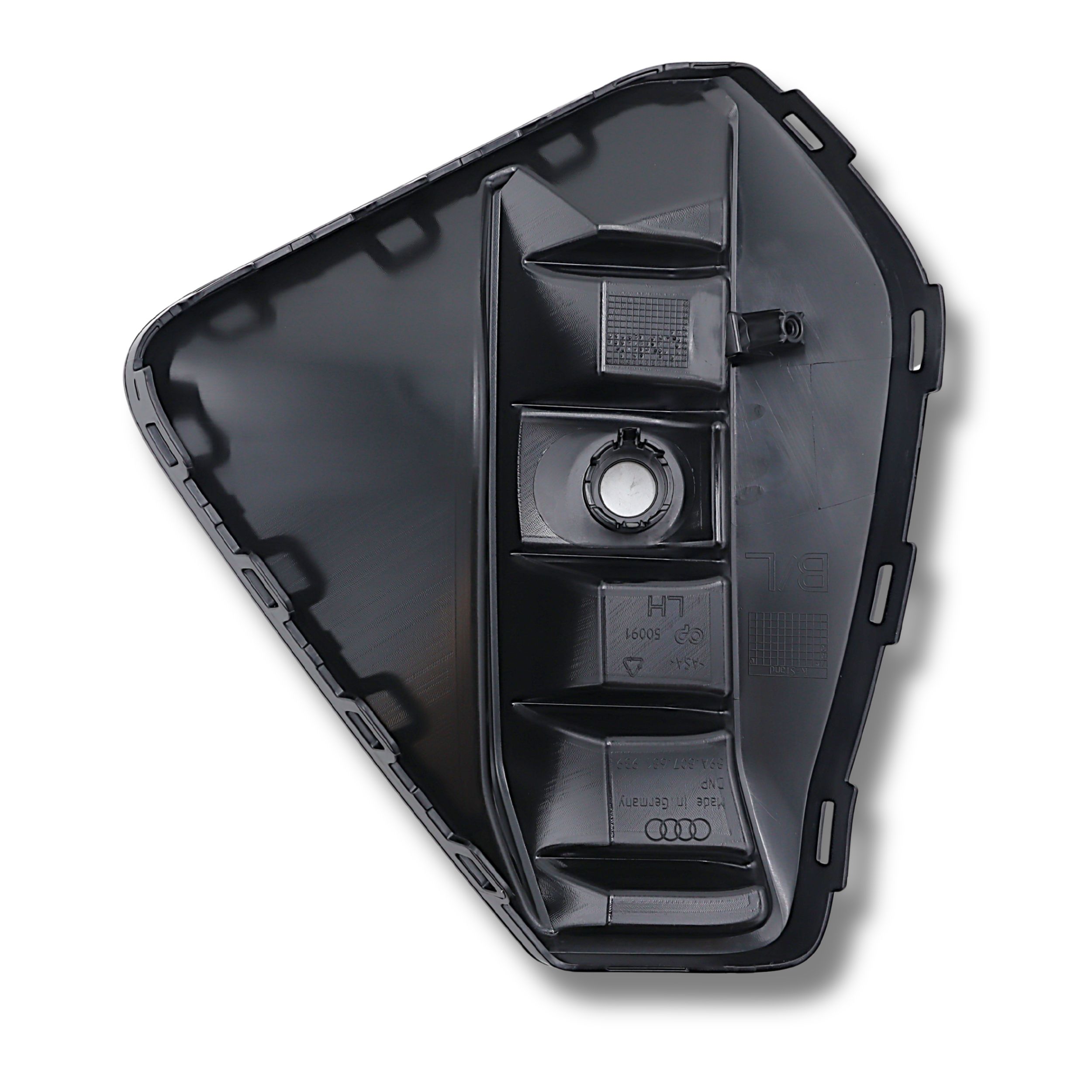 Original Audi Q4 e-tron Luftführungsgitter links satinschwarz