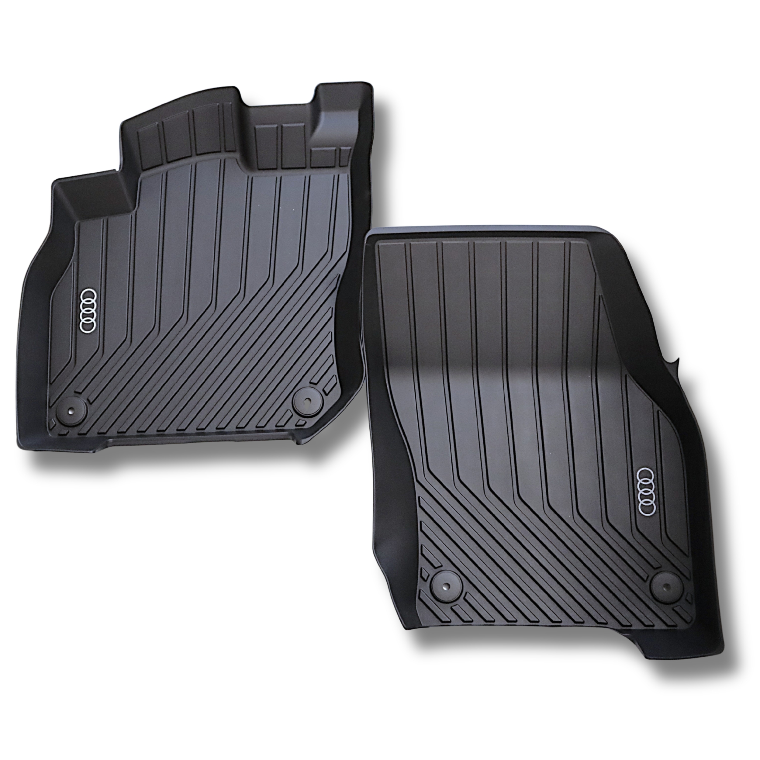 Original Audi Satz Allwetterfußmatten Gummifußmatten vorne und hinten – 83H061511/83H061545