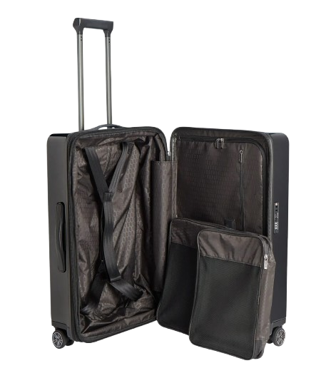 Original Porsche Hardcase Trolley M Koffer, schwarz - WAP0350250RRHC